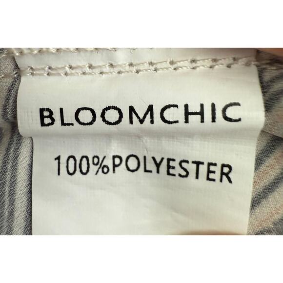 Bloomchic Bandana BohoTassel Trim Elastic Waist Kaftan Dress size 22 - Picture 7 of 9